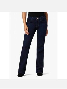 Joe's Jeans Honey Dark Indigo Bootcut Jeans Women's 30 Denim Pants ( Hemmed )